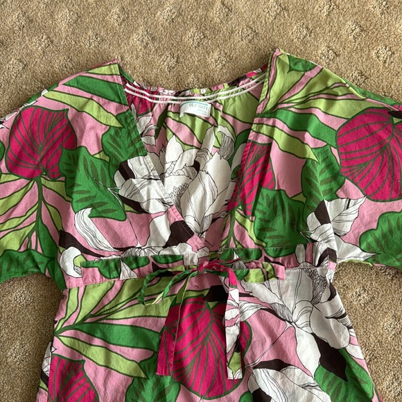 Old navy XS floral, palm cover up. - Picture 2 of 4